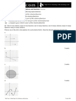 2018 Year 11 Math Topic Test: Relations and Functions: © Itute 2018