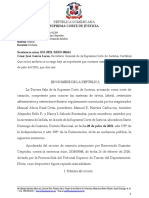 César José García Lucas, Secretario General de La Suprema Corte de Justicia, Certifica