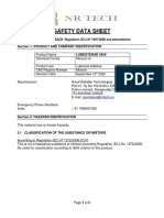 Lubesterad 3455 Safety Data Sheet