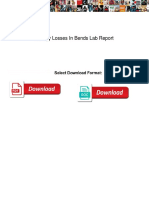 Energy Losses in Bends Lab Report