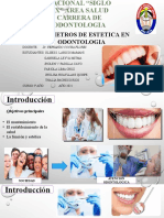 Parámetros de Estética en Odontología