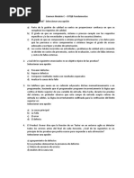 Examen ISTQB Fundamentos - Modelo C