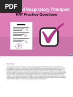 EXAM RRTPracticeQuestions