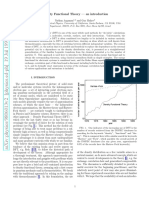 Density Functional Theory - An Introduction