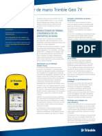 Datasheet Español GPS Sub Geo7x