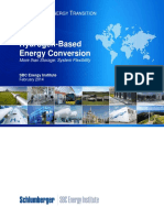 SBC Energy Institute - Hydrogen-Based Energy Conversion - Abstract