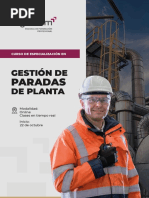 Paradas: Gestión de de Planta