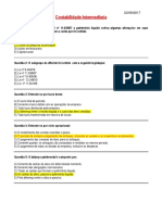 Contabilidade Intermediaria 28 09 2017