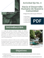 Hacia El Desarrollo Humano de Nuestra Comunidad - Eje 4