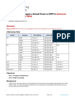 2.5.3 Packet Tracer - Propagate A Default Route in OSPFv2 - ILM