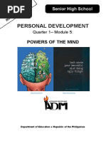 Personal Development: Powers of The Mind