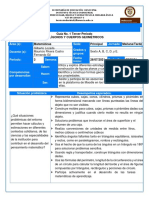 GUIA No 1 TERCER PERIODO. POLÍGONOS Y CUERPOS GEOMÉTRICOS