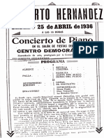 FH Cartel Concierto