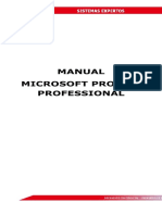 Manual de Project Professional Actual