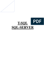 T-SQL para SQL-SERVER