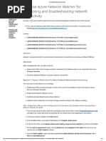 Mod 6 - Lab - Use Azure Network Watcher For Monitoring and Troubleshooting Network Connectivity