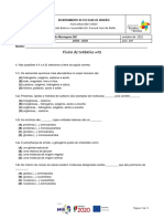 FT - 3 - Célula - Biomoléculas - Membrana