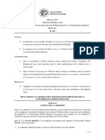 RS 462 Modificación Reglamento Académico Estudiante de Pregrado