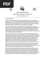 Tirachini, A., Rodríguez G. (2021) - Administración e Interpretación de Técnicas Proyectivas. Ficha de Uso Interno FACE UNCo.