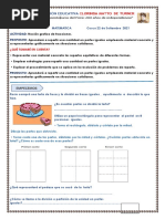 ACTIVIDAD DE MATEMATICA Miércoles 22 de Setiembre 2021