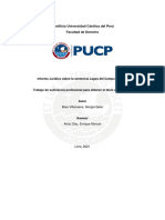 Giorgio Brea - Informe Jurídico de La Sentencia Del Caso Lagos Del Campo vs. Perú