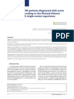 Evaluation of 880 Patients Diagnosed With Acute Pancreatitis According To The Revised Atlanta Classification: A Single-Center Experience