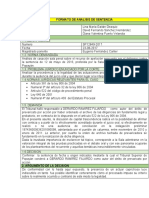 Formato de Analisis de Sentencia