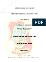 Reglamento Interno 2020 (Modelo)