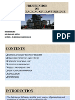 Presentation ON Catalytic Cracking of Heavy Residue