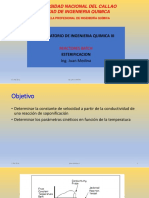 Informe 6 Saponificacion A Diferentes Temperaturas Ec. de Arrehnius