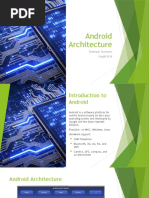 Android Architecture: Giteswar Goswami 19cs801014