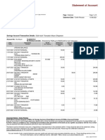 Statement of Account: No 5 Jalan 18 Taman Selayang 68100 Batu Caves, Selangor