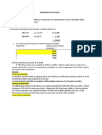 CASOS PRACTICOS Presupuesto de Venta