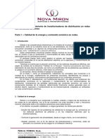 Operacion y Mantenimiento de Transformadores en Redes Con Armónicos