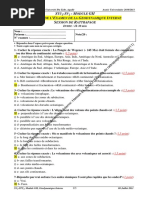 2010-2011 Corrige Examen Session Rattrapage