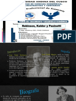 Robinson, Kaldor y Pasinetti Exposicion