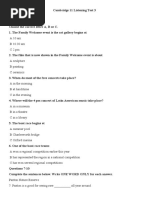 Cambridge 11 Listening Test 3