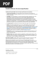 (MS-DSDG) : Dataset Diffgram Structure Specification: Open Specification Promise Community Promise