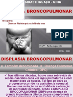 Displasia Broncopulmonar