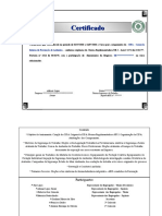 Certificado Curso de Cipa Frente Verso