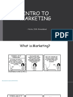 Intro To Marketing: - Niche, IIM Ahmedabad