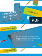 Pertemuan 4 Getaran