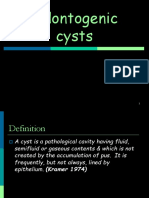 Odontogenic Cysts