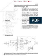 LDC0851 Differential Inductive Switch: 1 Features 3 Description