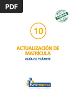 176 Actualizacion de Matricula de Comercio 1