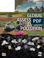 Global Assessment of Soil Pollution: Summary For Policy Makers