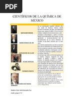 Científicos de La Química de Mexico