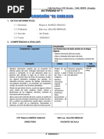 3° Grado - Actividad Del Dia 09 de Setiembre