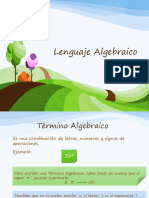 Lenguaje Algebraico