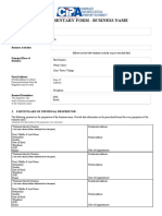 Supplementary Form For Business Names Failure To Re Register